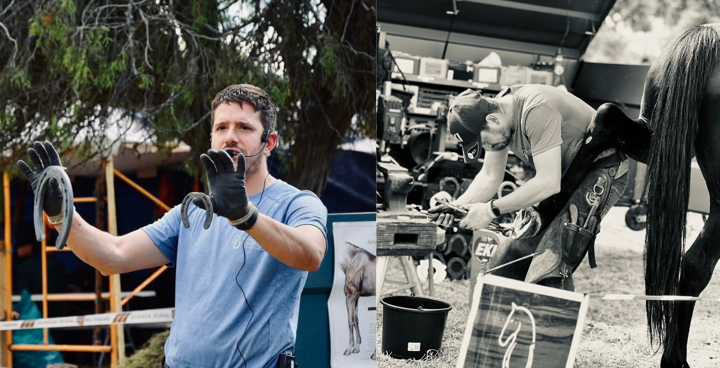 Portrait of the equine podiatrist.